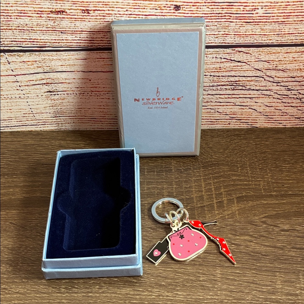 Newbridge Silverware Keychain with Box